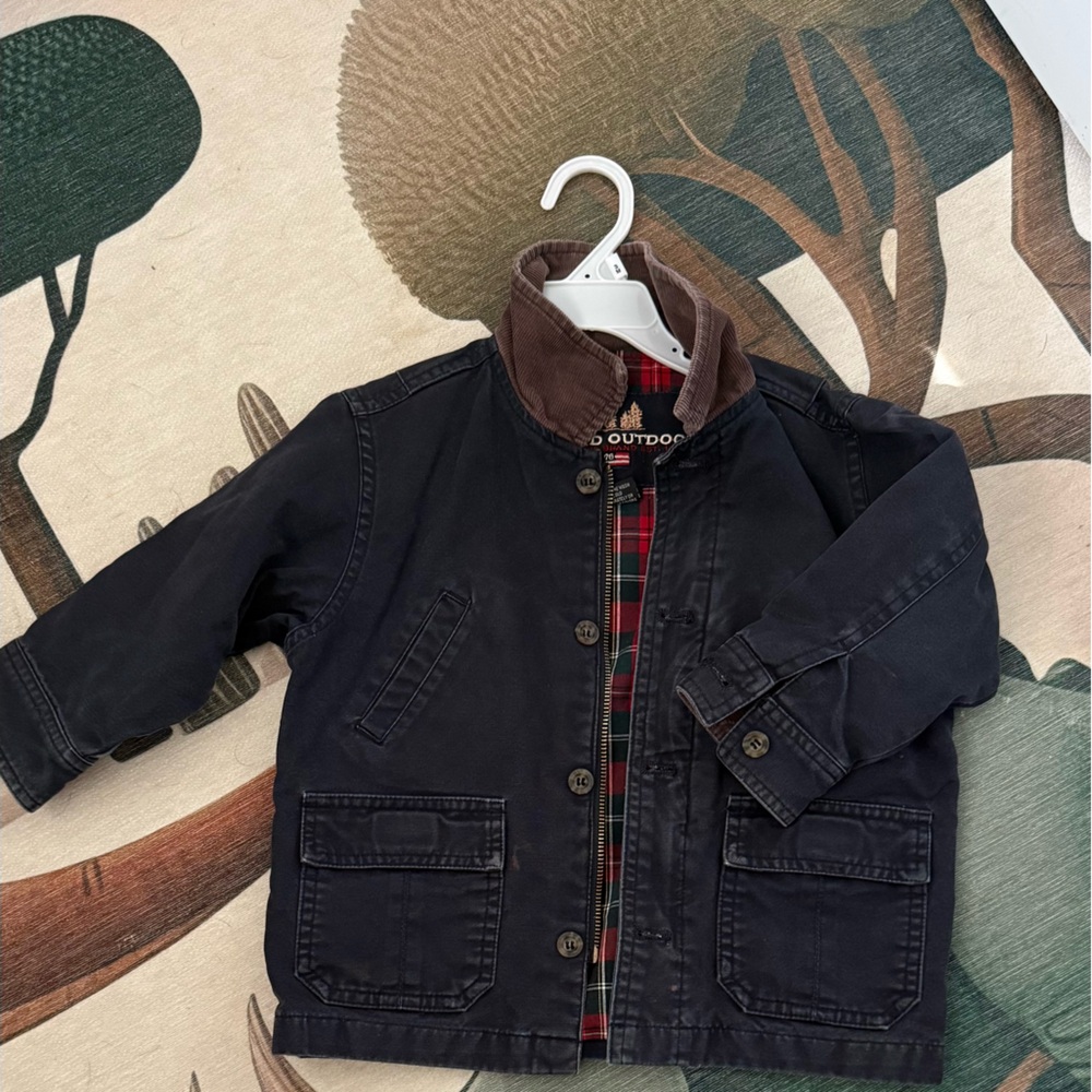E. LAND coat boys size 2
